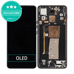 Motorola Thinkphone - LCD Display + Touch Screen + Frame (Carbon Black) OLED