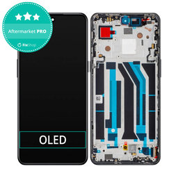 OnePlus 10T - LCD Display + Touch Screen + Frame (Moonstone Black) OLED
