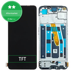 Oppo Reno 8 T - LCD Display + Touch Screen + Frame (Black Starlight) TFT