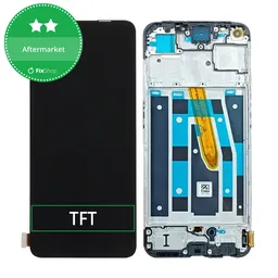 Oppo Reno 8 T - LCD Display + Touch Screen + Frame (Black Starlight) TFT