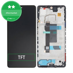 Xiaomi Poco X5 Pro 22101320G 22101320I - LCD Display + Touch Screen + Frame (Astral Black) TFT