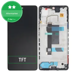 Xiaomi Poco X5 Pro 22101320G 22101320I - LCD Display + Touch Screen + Frame (Astral Black) TFT