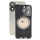 Apple iPhone 15 Pro - Rear Housing Glass + Camera Lens + Metal Plate + Magsafe Magnets (Natural Titanium)