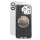 Apple iPhone 15 Pro Max - Rear Housing Glass + Camera Lens + Metal Plate + Magsafe Magnets (White Titanium)