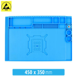 Sunshine SS-004E - ESD Antistatic Heat-Resistant Silicone Pad - 45 x 35cm