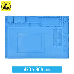Sunshine S-160 - ESD Antistatic Heat-Resistant Silicone Pad - 45 x 30cm