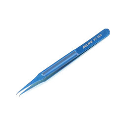 Relife RT-15D - Titanium Alloy Tweezer with Curved Tip (140mm)