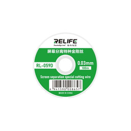 Relife RL-059D - Wire for Separating LCD Displays (0.03mm x 100M)