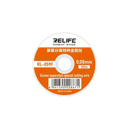 Relife RL-059F - Wire for Separating LCD Displays (0.08mm x 100M)