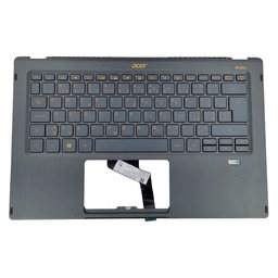 Acer Swift 5 SF514-55T - Cover C (Armrest) + Keyboard CZ/SK - 77033669 Genuine Service Pack