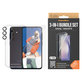Bundle Hoops + Tempered Glass UWF + Hard Case D3O for Samsung Galaxy A55 5G, PanzerGlass