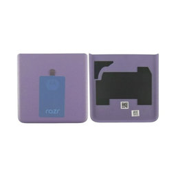 Motorola Razr 40 - Battery Cover (Bottom) (Grape Compote) - 5S58C22941 Genuine Service Pack