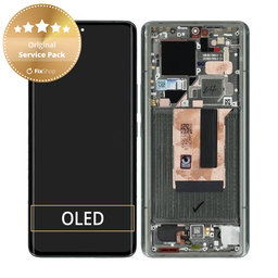 Xiaomi 13 Ultra - LCD Display + Touch Screen + Frame (Green) - 56000500M100 Genuine Service Pack