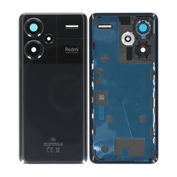 Xiaomi Redmi Note 13 Pro+ 23090RA98C - Battery Cover (Midnight Black) - 560035N16U00 Genuine Service Pack