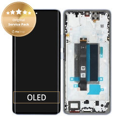 Xiaomi Redmi Note 13 Pro+ 23090RA98C - LCD Display + Touch Screen + Frame (Aurora Purple) - 560003N16U00 Genuine Service Pack
