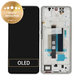 Xiaomi Redmi Note 13 Pro+ 23090RA98C - LCD Display + Touch Screen + Frame (Moonlight White) - 560001N16U00 Genuine Service Pack