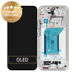 Xiaomi 14 23127PN0CC - LCD Display + Touch Screen + Frame (White) - 56000500N300 Genuine Service Pack