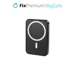 FixPremium - MagSafe PowerBank with Stand 5000mAh, black