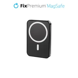 FixPremium - MagSafe PowerBank with Stand 5000mAh, black
