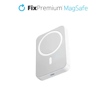 FixPremium - MagSafe PowerBank with Stand 10 000mAh, white