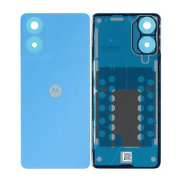 Motorola Moto G04 - Battery Cover (Satin Blue) - 5S58C23912 Genuine Service Pack