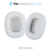 Replacement Ear Pads for Apple AirPods Max (Eco-Leather), white