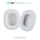 Replacement Ear Pads for Apple AirPods Max (Eco-Leather), white