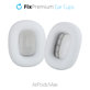 Replacement Ear Pads for Apple AirPods Max (Eco-Leather), white