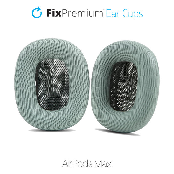 Replacement Ear Pads for Apple AirPods Max (Eco-Leather), green