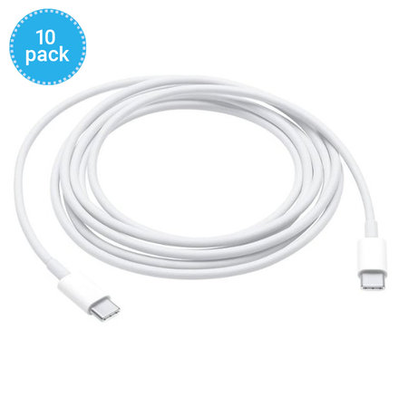 Apple - USB-C / USB-C Cable (2m) - MLL82AM/A (bulk) (10 Pack)