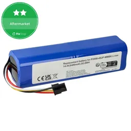 Xiaomi Dreame L10s Pro, Ultra, L20 Ultra, Mi Robot Vacuum Mop 2 Ultra, Roidmi EVE Max - Battery P2008-4S2P-MMBK Li-Ion 14.4V 6400mAh
