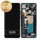 Motorola Edge 50 Pro - LCD Display + Touch Screen + Frame (Black Beauty) - 5D68C24092, 5D68C24322 Genuine Service Pack