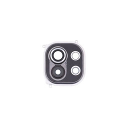 Xiaomi Mi 11 M2011K2G - Frame + Rear Camera Lens (Midnight Gray) - 56000J00K200 Genuine Service Pack