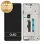 Xiaomi Redmi Note 13 5G 2312DRAABC - LCD Display + Touch Screen + Frame (Arctic White) - 5600040N1700 Genuine Service Pack