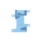Samsung Galaxy Z Flip 6 F741B, 7 FE F761B - Battery Adhesive (Top) - GH02-25970A Genuine Service Pack