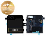 Samsung Galaxy Z Flip 6 F741B - LCD Display + Touch Screen + Frame (External) (Crafted Black) - GH97-30012E Genuine Service Pack