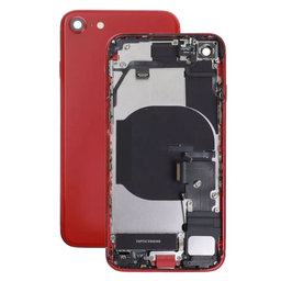 Apple iPhone SE (3rd Gen 2022) - Rear Housing (Red)