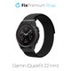FixPremium - Nylon Strap for Garmin (QuickFit 22mm), black