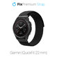 FixPremium - Nylon Strap for Garmin (QuickFit 22mm), black