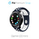 FixPremium - Silicone Sports Strap for Garmin (22mm), blue