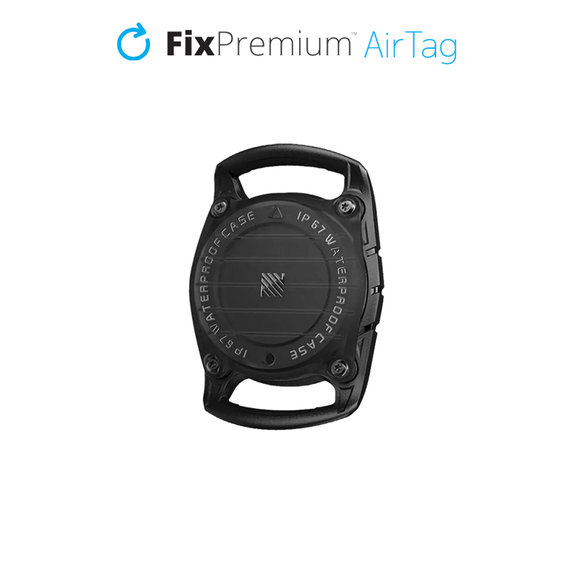 FixPremium - AirTag Collar for Dogs and Cats, black