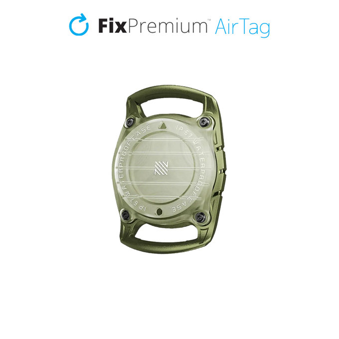 FixPremium - AirTag Collar for Dogs and Cats, green