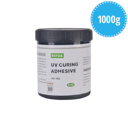 Refox AD-100 - UV Curing Waterproof Adhesive (1kg)