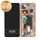 Motorola Edge 50 Ultra - LCD Display + Touch Screen + Frame (Peach Fuzz) - 5D68C24485 Genuine Service Pack