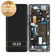 Motorola Edge 50 Ultra - LCD Display + Touch Screen + Frame (Forest Grey) - 5D68C24483 Genuine Service Pack