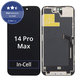 Display In-Cell FHD for iPhone 14 Pro Max, Touch Screen with Frame, FixPremium