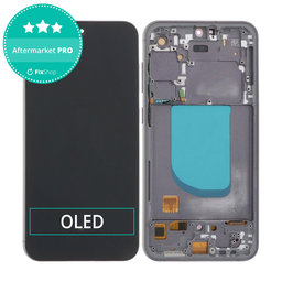 Samsung Galaxy S23 FE S711B - LCD Display + Touch Screen + Frame (Graphite) OLED