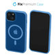 FixPremium - Case Clear with MagSafe for iPhone 14, blue