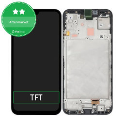 Samsung Galaxy A15 4G, A15 5G A156B - LCD Display + Touch Screen + Frame (Black) TFT