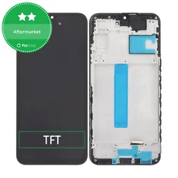 Samsung Galaxy A25 A256B - LCD Display + Touch Screen + Frame (Brave Black) TFT